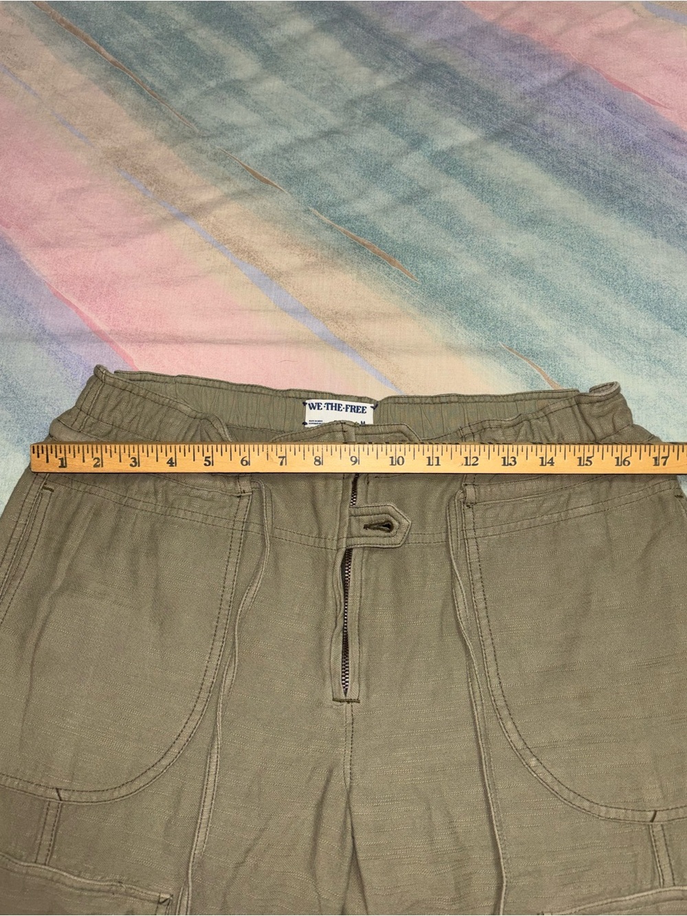We The Free Park Ave Pull-On Cargo pants size M in color Adventurer - Picture 8 of 9